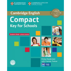 Compact Key for Schools Student's Pack (SB w/o Answers+CD-ROM, WB w/o Answers+Audio CD)