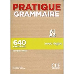 Pratique Grammaire A1/A2 Livre + Corrigés
