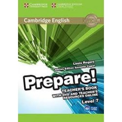 Cambridge English Prepare! Level 7 TB with DVD and Teacher's Resources Online