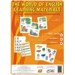 КОМПЛЕКТ КАРТОК: букви, цифри, кольори  АНГЛIЙСЬКОЮ. The world of english learning materials