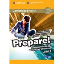 Cambridge English Prepare! Level 1 SB and online WB