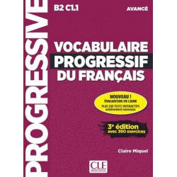 Vocabulaire Progr du Franc 3e Edition Avan Livre + CD audio + Livre-web