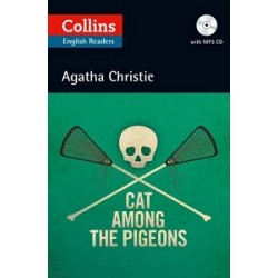 Agatha Christie's  Cat Among the Pigeons (B2) book with Audio CD