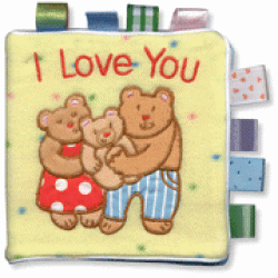 My First Taggies Book: I Love You. Rag Book