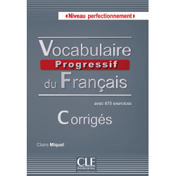 Vocabulaire Progr du Franc 2e Edition Perfectionnement Corrigés