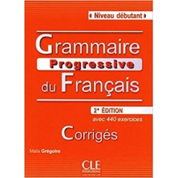 Grammaire Progr du Franc 2e Edition Debut Corriges