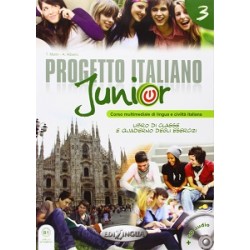 Progetto Italiano Junior 3 Libro & Quaderno + CD audio