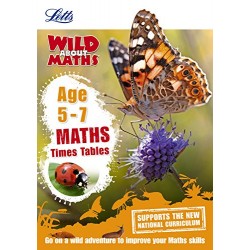 Letts Wild About Maths: Times Tables Age 5-7