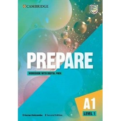 Prepare! Updated 2nd Edition Level 1 WB with Digital Pack