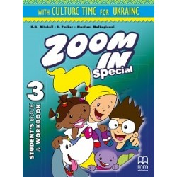 Zoom in 3 SB+WB with CD-ROM with Culture Time for Ukraine