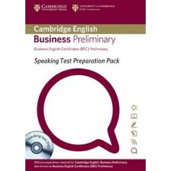 Speaking Test Preparation Pack for BEC Preliminary Paperback with DVD