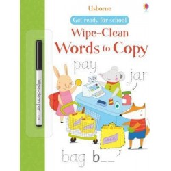 Get Ready for School: Wipe-Clean Words to Copy