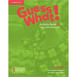 Guess What! Level 3 Activity Book with Online Resources