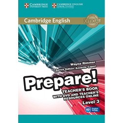 Cambridge English Prepare! Level 3 TB with DVD and Teacher's Resources Online