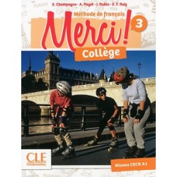 Merci! Collège 3 Niveau  A2 Livre de l'élève + Cahier d`exercices + DVD-ROM