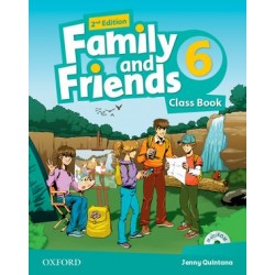 Family and Friends 2nd Edition 6 Class Book with Multi-ROM