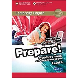 Cambridge English Prepare! Level 4 SB and online WB including Companion for Ukraine