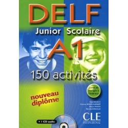 DELF Junior scolaire A1 Livre + corriges + transcriptios + CD