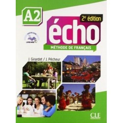 Echo  2e édition A2 Livre + DVD-Rom + livre-web