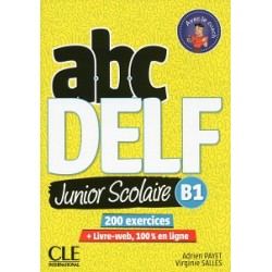 ABC DELF Junior scolaire 2ème édition B1 Livre + DVD + Livre-web