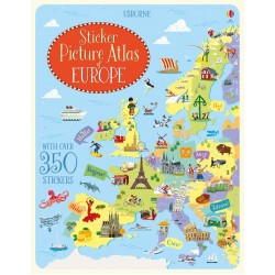 Sticker Picture Atlas of Europe