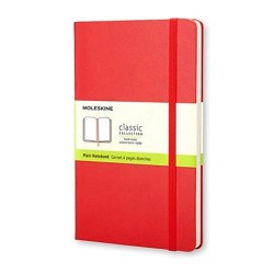 Записник Moleskine Classic середній / Нелінований Червоний