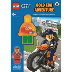 Lego City: Gold Egg Adventure. Activity Book with Minifigure