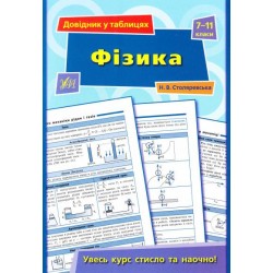 Довідник у таблицях.Фізика. 7–11 класи