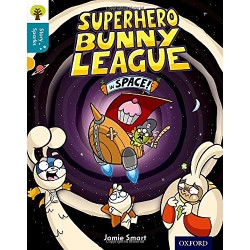 Story Sparks 9 Superhero Bunny League in Space!