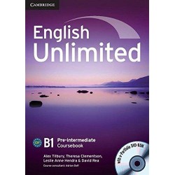 English Unlimited Pre-intermediate Coursebook with e-Portfolio