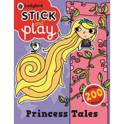 Stick and Play: Princess Tales. Activity Book. 3+ years