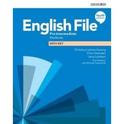 English File  4th Edition Pre-Intermediate WB with Key