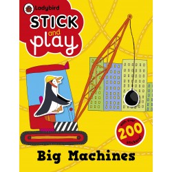 Stick and Play: Big Machines. Activity Book. 3+ years