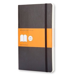 Записник Moleskine Classic середній / Лінійка Чорний М’який