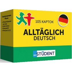 Картки для вивчення німецьких слів. Alltäglich Deutsch / Німецька щодня (105 флеш-карток)