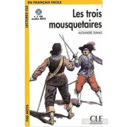 LCF1 Les Trois Mousquetaires  Livre+CD