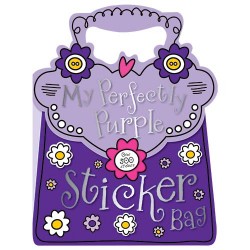 Sticker book purple