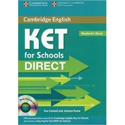 Direct Cambridge KET for Schools Student's Book with CD-ROM