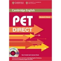 Direct Cambridge PET Student's Book with CD-ROM