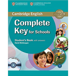 Complete Key for Schools Student's Book with answers with CD-ROM 