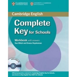 Complete Key for Schools Workbook with answers with Audio CD 