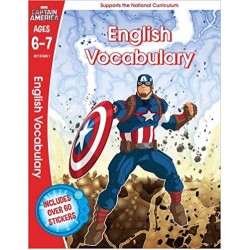 Captain America: English Vocabulary, Ages 6-7