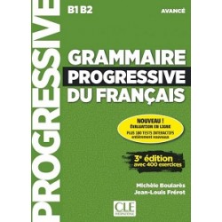 Grammaire Progressive du Francais 3e Edition Avance Livre + CD + Livre-web 100% interactif