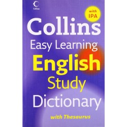 Collins Easy Learning: English Study Dictionary with IPA (A2-C1) 2nd Edition 