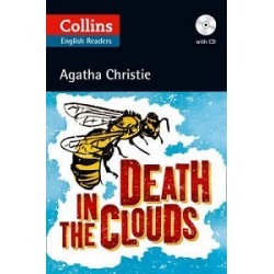 Agatha Christie's  Death in the Clouds (B2) book with Audio CD
