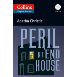 Agatha Christie's  Peril at End House  (B2) book with Audio CD