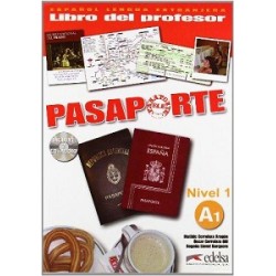 Pasaporte 1 (A1) Libro del profesor + CD audio