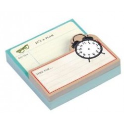 Shaped Memo Pads: Vintage Clock 