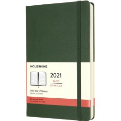 Щоденник Moleskine 2021 середній / Миртовий Зелений