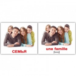 Мини-20: Семья Famille (рус-франц)